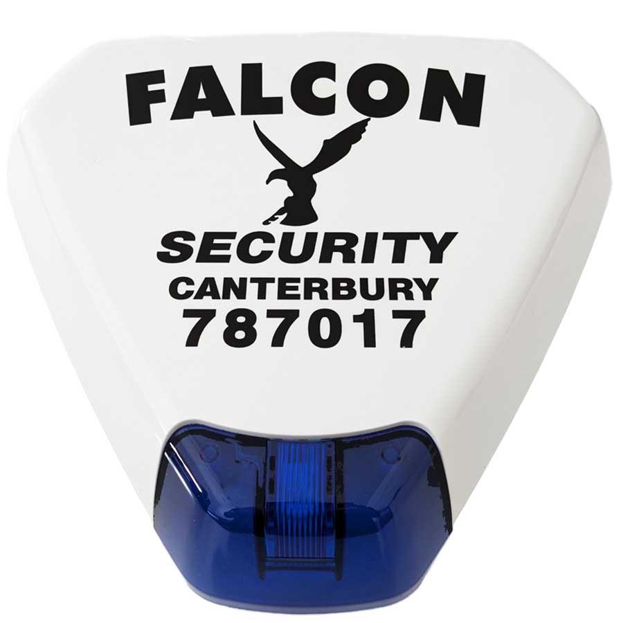 Falcon Security Systems alarm box